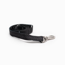 Load image into Gallery viewer, Black Snake Skin Design Kwik Belt & Leash System