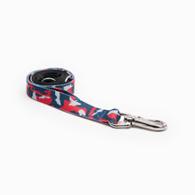 Load image into Gallery viewer, Blue & Red Camo K9 Kwik Belt & Leash System