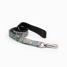 Load image into Gallery viewer, Bright Paisley K9 Kwik Belt & Leash System