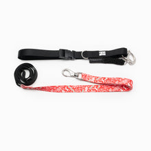 Load image into Gallery viewer, Hohoho Merry Christmas Red K9 Kwik Belt & Leash System