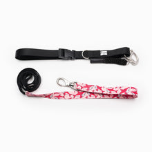 Load image into Gallery viewer, Pink Shark Patterned K9 Kwik Belt & Leash System