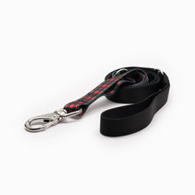 Load image into Gallery viewer, Red & Black Plaid K9 Kwik Belt & Leash System