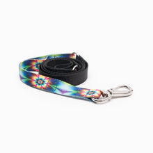 Load image into Gallery viewer, Tie Dye Flower Design K9 Kwik Belt & Leash System