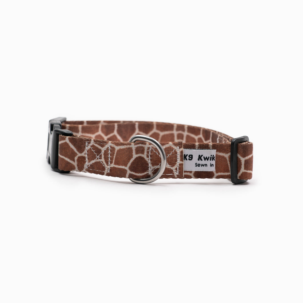 Giraffe Pattern Standard Collar