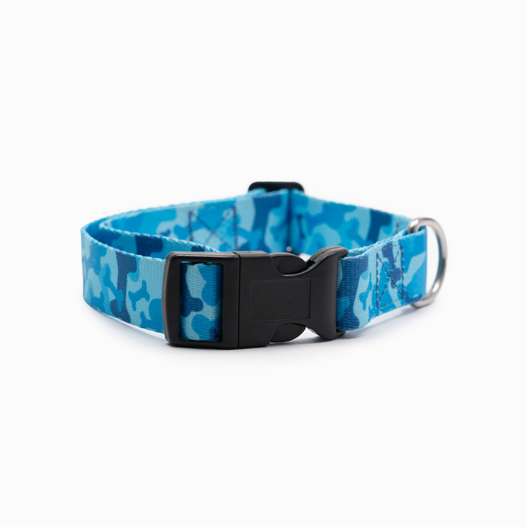 Blue Bone Camo Standard Collar