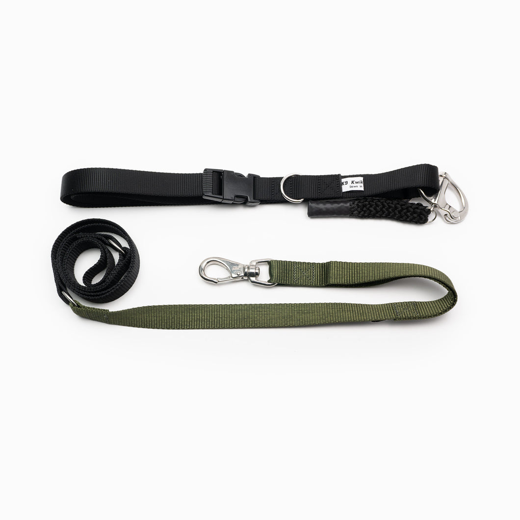 Olive Kwik Belt & Leash System