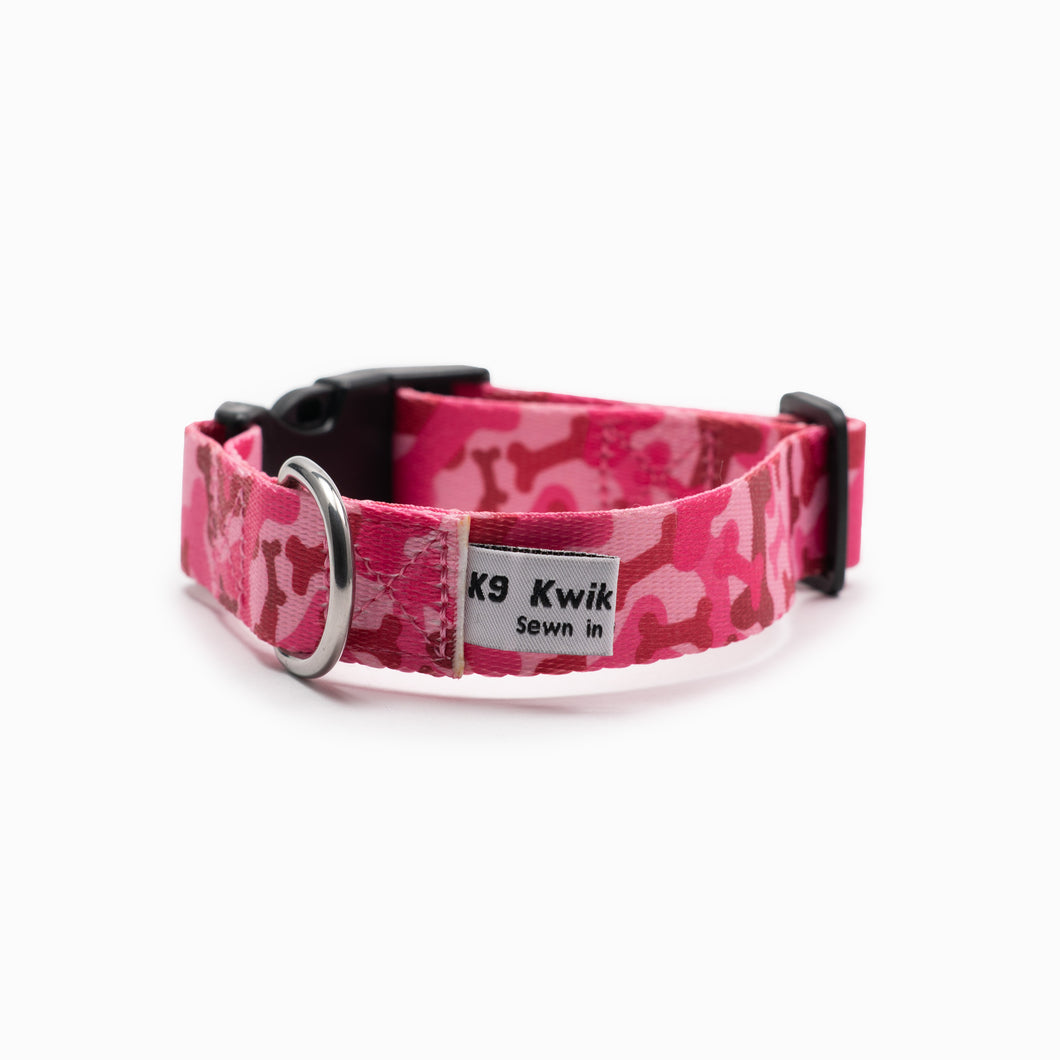 Pink Bone Camo Standard Collar